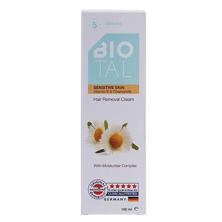 کرم موبر بدن بیوتال مخصوص پوست حساس